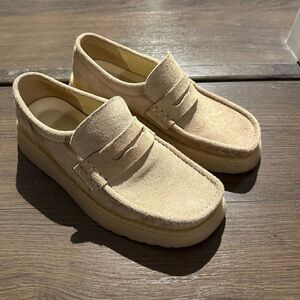 Men's Zara x Clark’s Tan Loafers